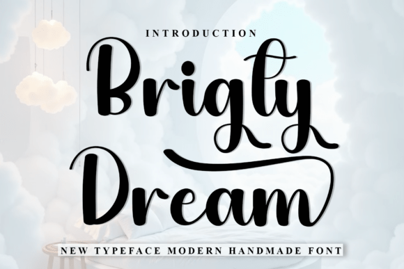 Brigty Dream: The Festive Typeface That Elevates Your Brand