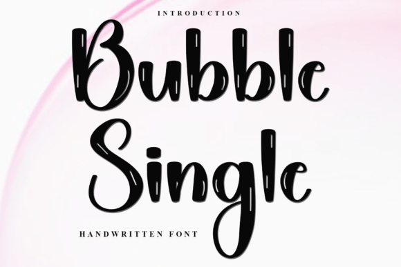 Bubble Single: A Creative Typeface for Modern Campaigns