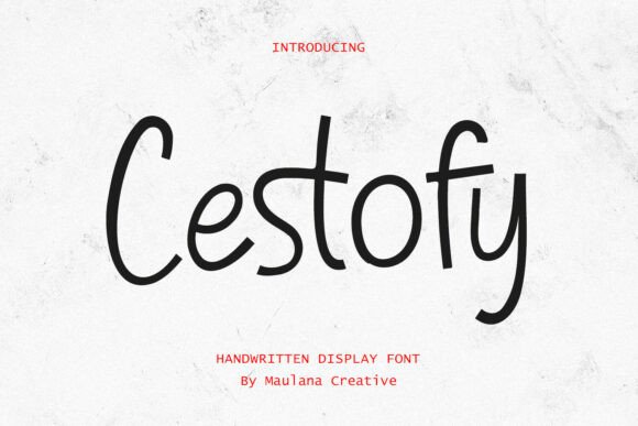 Cestofy: The Playful Typeface That Elevates Small Business Branding