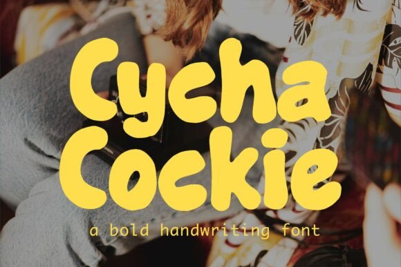 Cycha Cockie: A Handwritten Display Font for Modern Web Design