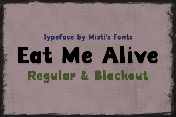 Eat Me Alive: The Bold Script Amp Font for Editorial Design