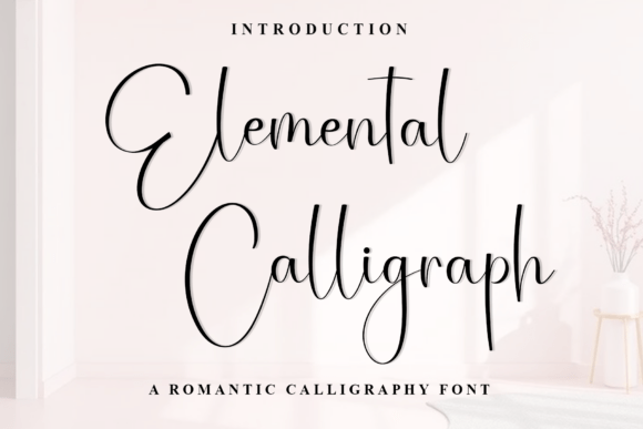 Elemental Calligraph: A Warm Script Font for Creative Branding