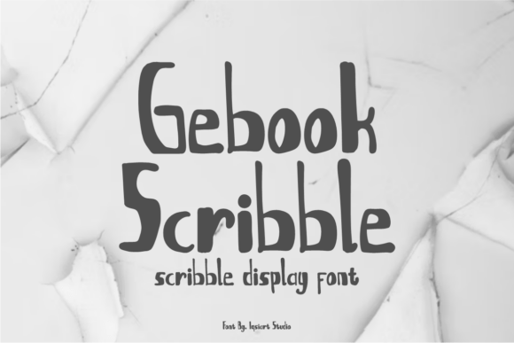 Gebook Scribble: The Handwritten Font for Authentic Business Branding