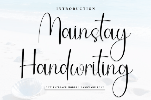 Mainstay Handwriting: The Perfect Script Font for Handmade Brands