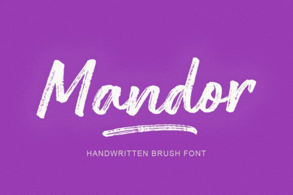 Mandor Brush: The Bold Typeface That Transforms Small Business Branding
