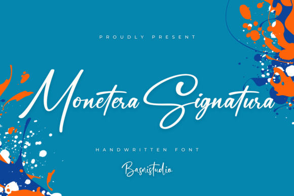 Monetera Signatura: The Handwritten Font for Modern Web Design