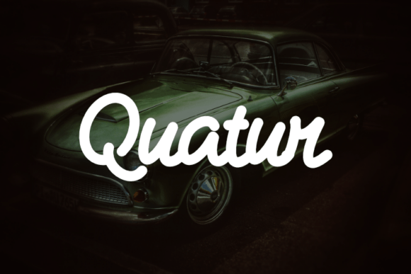 Quatur: The Versatile Script Amp Typeface for Modern Web Design