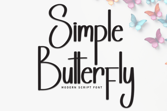 Simple Butterfly: The Handwritten Typeface for Authentic Branding