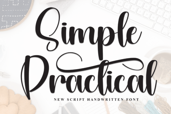 Simple Practical: The Script Typeface for Modern Business Branding