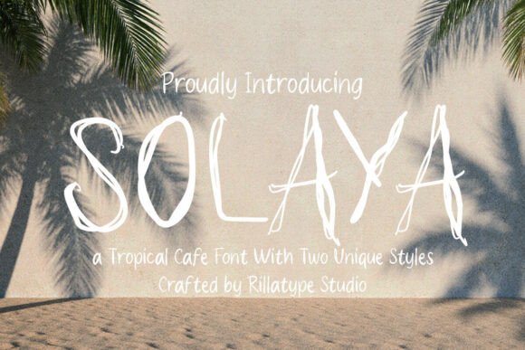Solaya Raw: The Handwritten Typeface for Scroll-Stopping Campaigns