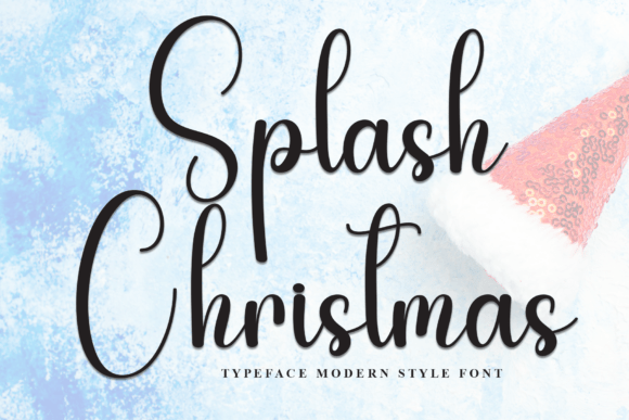 Splash Christmas: The Perfect Script Font for Handmade Holiday Products