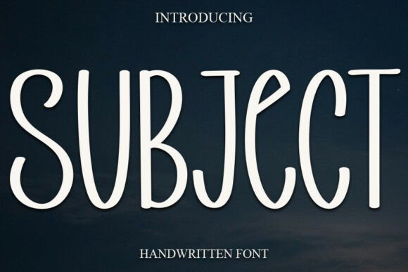 Subject: A Sweet Script Font for Romantic Brand Identity