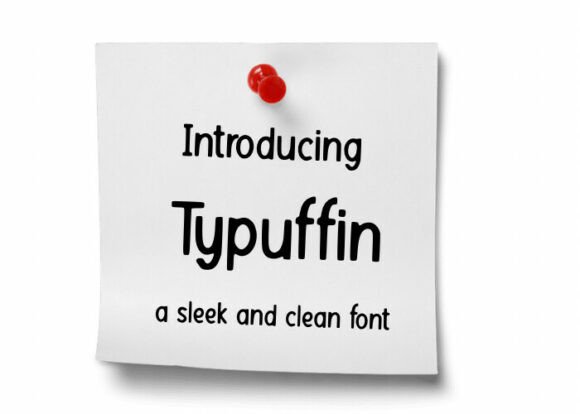 Typuffin Typeface: A Warm Script for Digital Branding