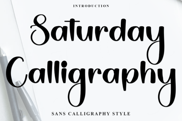 Why Saturday Calligraphy is the Perfect Typeface for Modern Branding