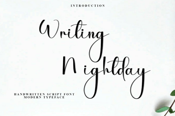 Writing Nightday: A Festive Typeface for Editorial Design